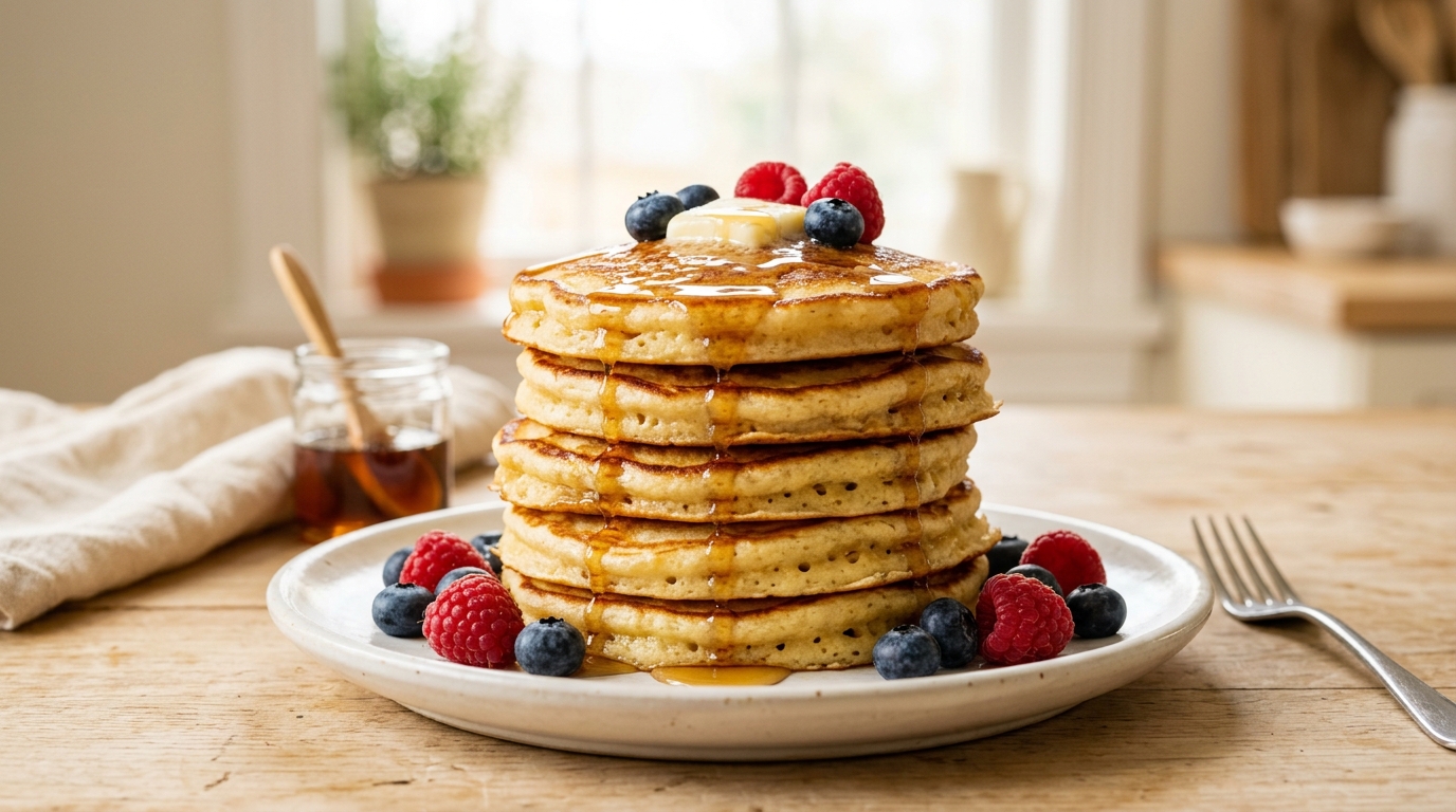Fluffy Buttermilk Pancakes